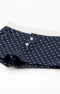 John Galt Black & White Polka Dot Boy Short Underwear