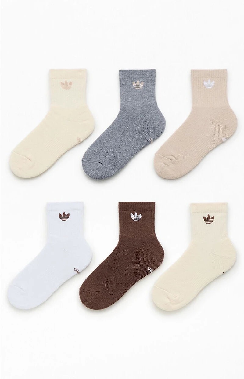 adidas 6 Pack Originals Trefoil Crew Socks
