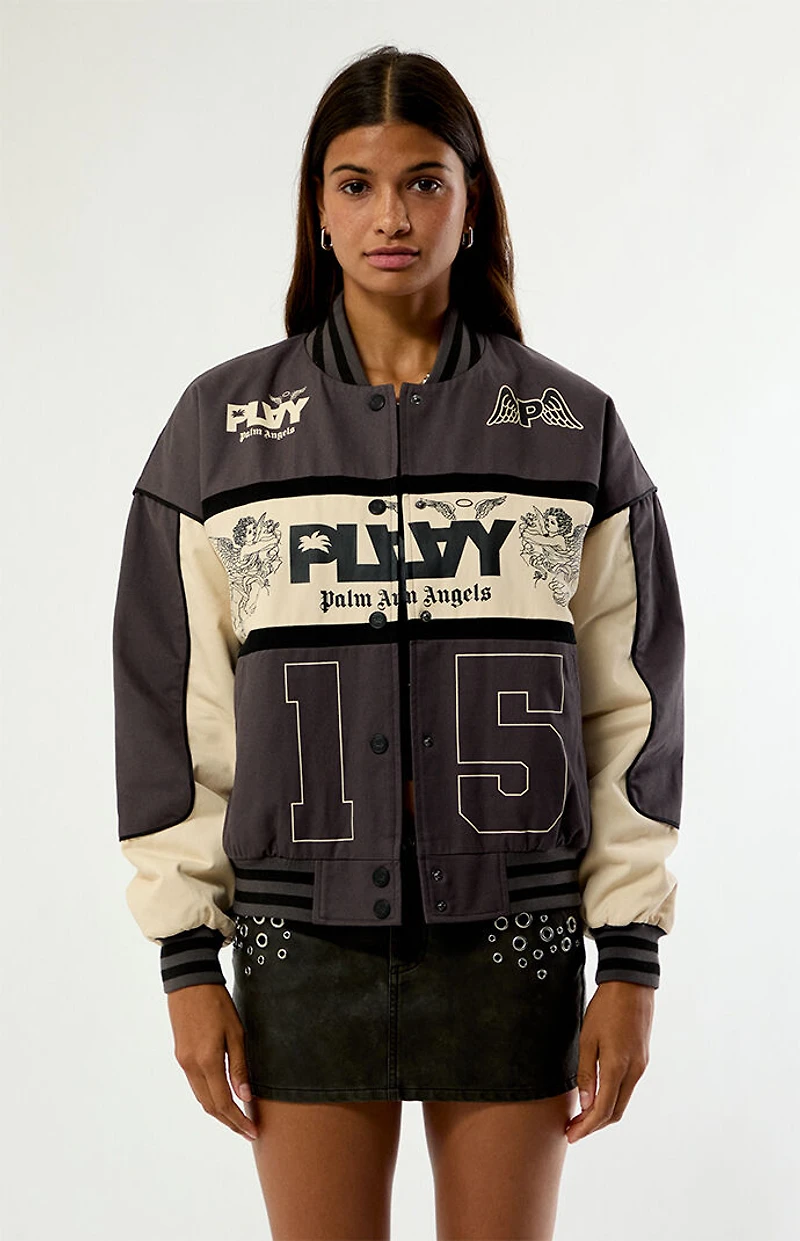 PLAY PALM ANGELS Bomber Jacket