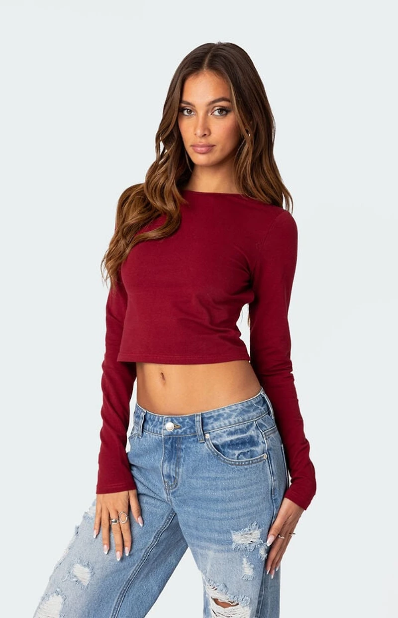 Edikted Haven Open Back Top