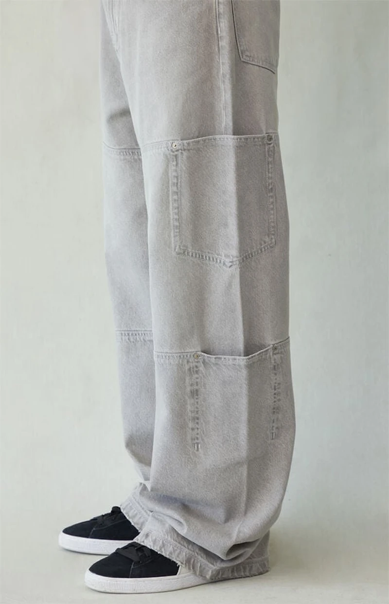 Pacsun Blake Extreme Baggy Jeans Cargo Gray