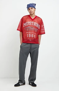 Pacsun Washed Black Johnny Fleece Straight Sweatpants