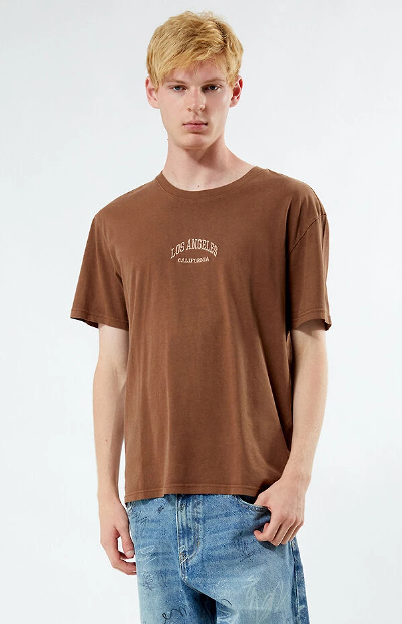 Pacsun Los Angeles Embroidered Vintage Wash T-Shirt
