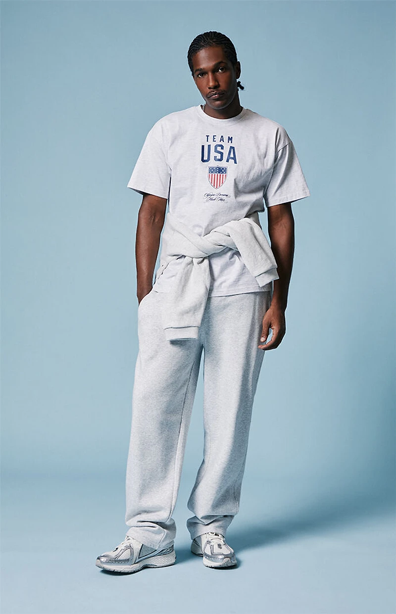 Olympics Milano Cortina Team USA Puff Graphic T-Shirt