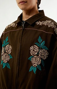 Pacsun Western Floral Embroidered Gas Jacket
