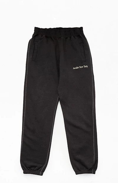 Awake NY Pigment Dyed Embroidered Sweatpants