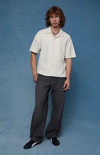 Pacsun Dylan Baggy Jeans Stripe Washed Black