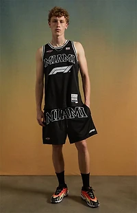 Formula 1 x Pacsun Miami Mesh Basketball Shorts