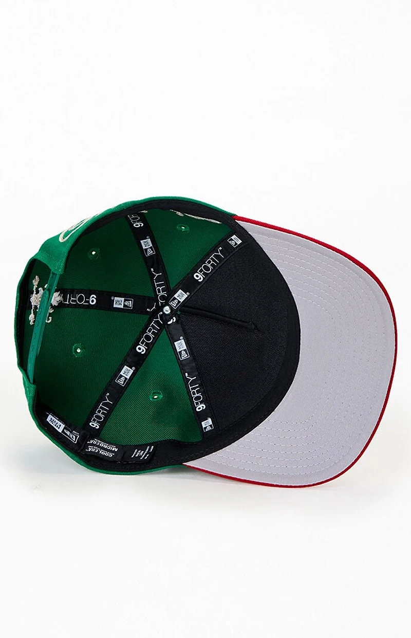 New Era Mexico 9FORTY A-Frame Wordmark Snapback Hat