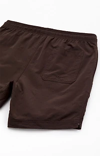 Pacsun Petal Applique 6.5" Swim Trunks
