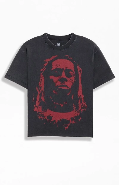 Lil Wayne Red Big Face T-Shirt
