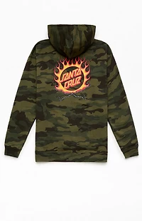 Santa Cruz Kids Camo Forging Dot Hoodie