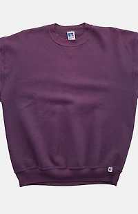 PS VINTAGE Purple '90s Russell Crew Neck Sweatshirt