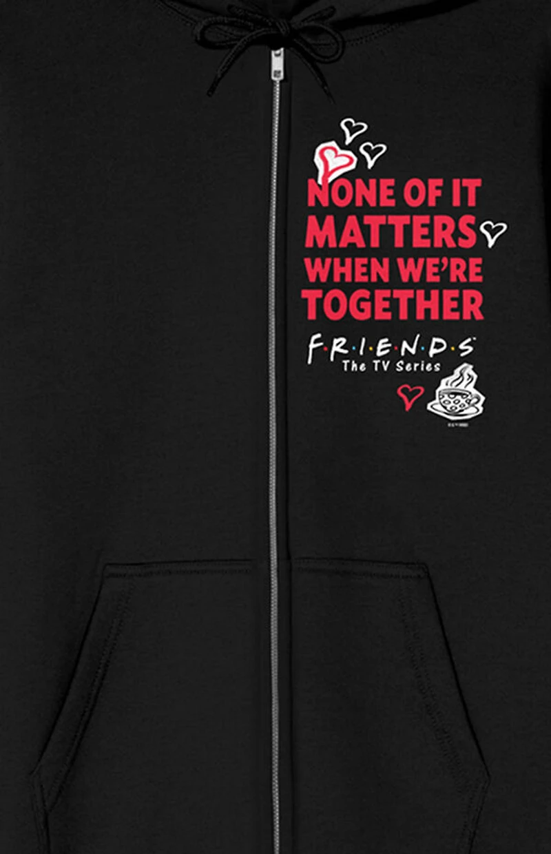 Friends TV Group Shot Zip Up Hoodie