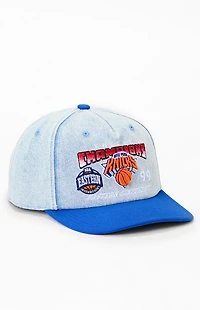 Mitchell & Ness NBA NY Knicks Champions Deadstock Jean Snapback Hat