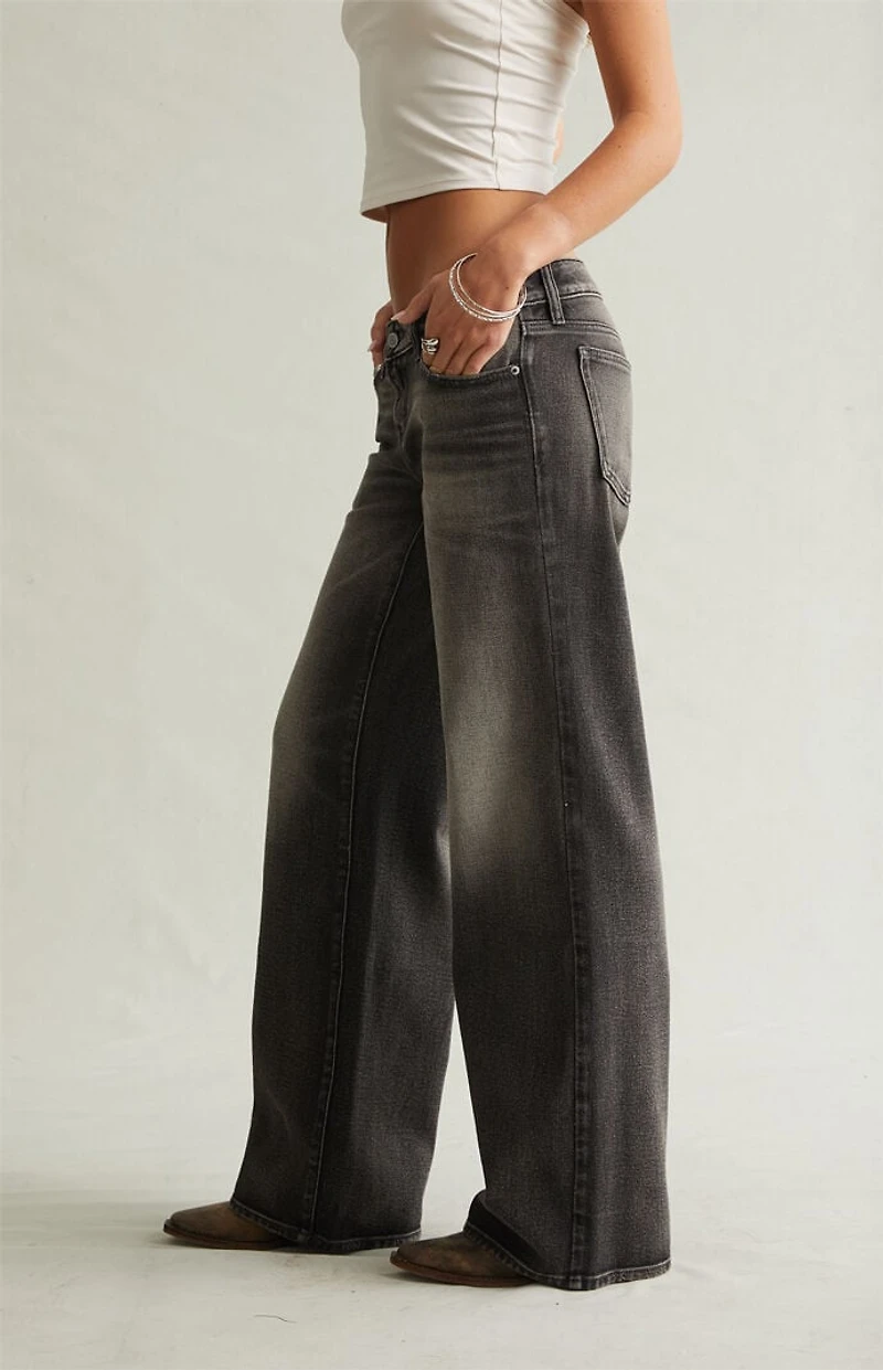 Pacsun Ultimate Low Rise Baggy Jeans Tinted Gray