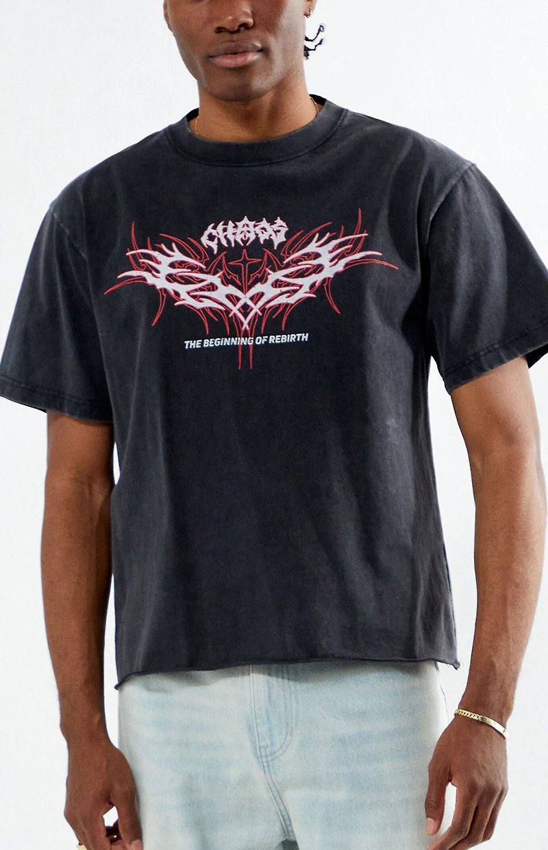 Pacsun Chaos Cropped T-Shirt