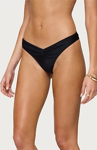 Edikted Starfish Ruched Bikini Bottom