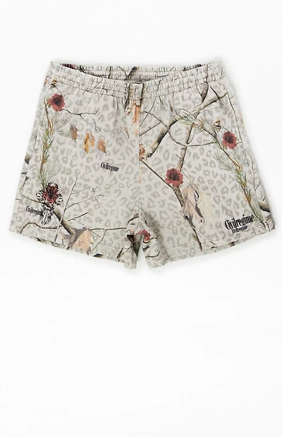 Civil Concrete Fleece Baggy Sweat Shorts