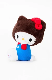Monchhichi x Hello Kitty Overalls Plush