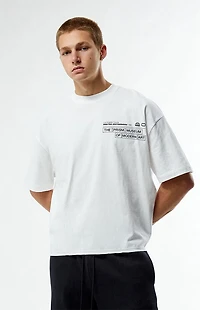 Pacsun Orbiting Connections Cropped Boxy T-Shirt