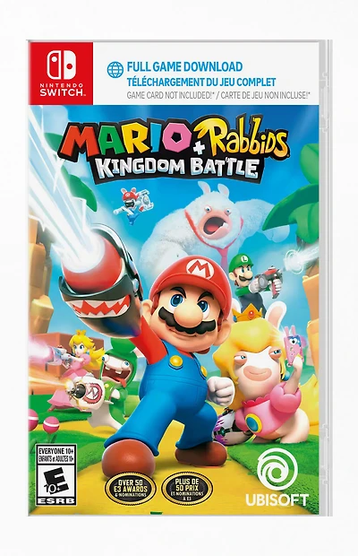 Mario + Rabbids Kingdom Battle (Code in Box) Nintendo Switch Video Game