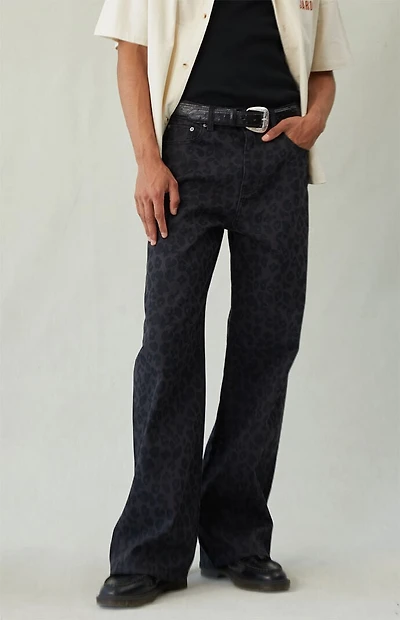 Pacsun Blake Extreme Baggy Jeans Leopard