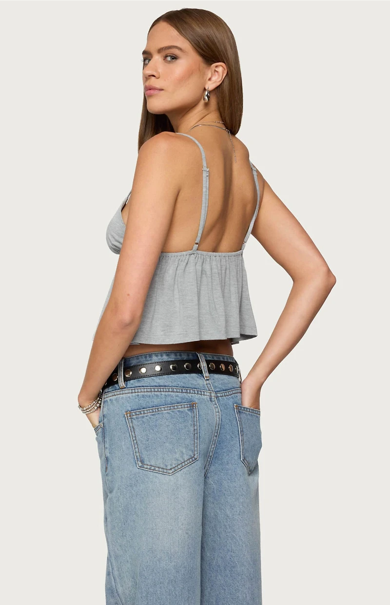 Edikted Sunrise Babydoll Tank Top