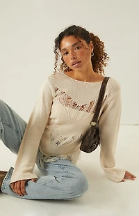 Your Favorite Goleta Open Knit Sweater