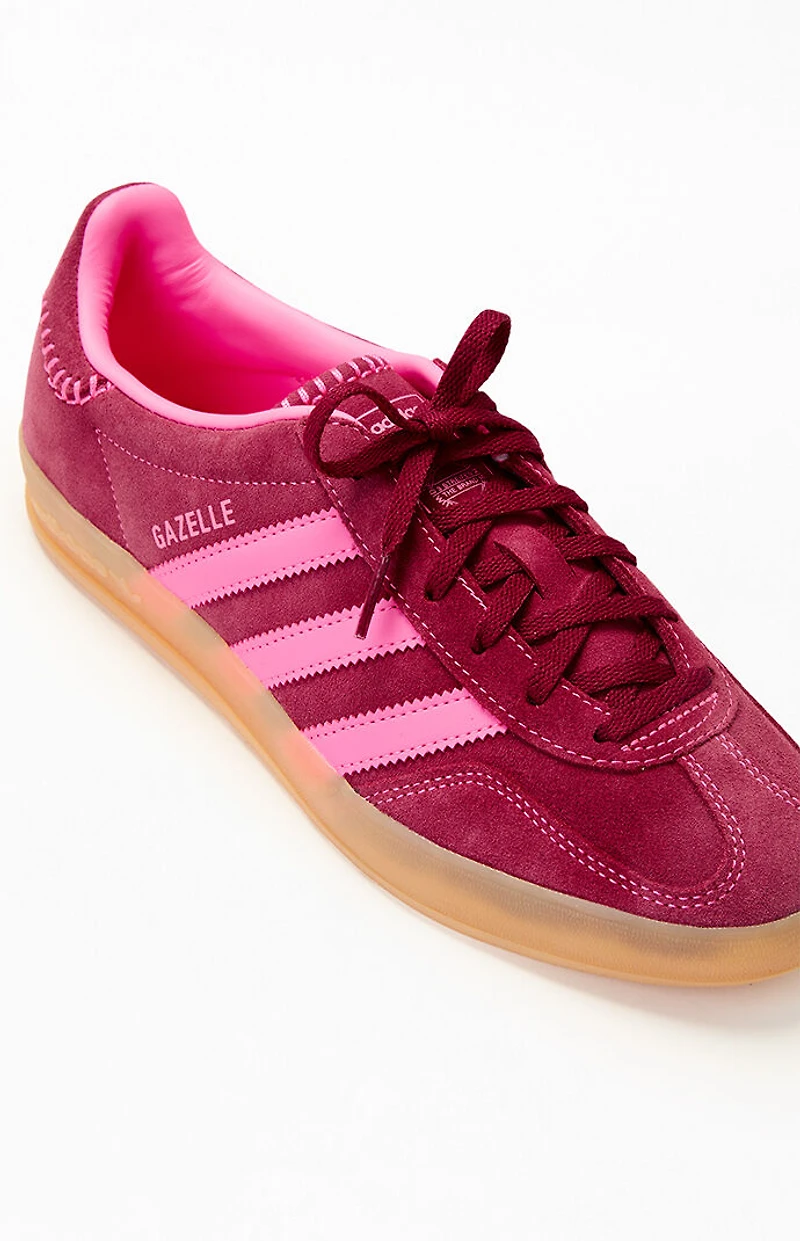 adidas Women's Pink Gazelle Indoor Sneakers