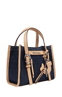 True Religion Denim Dangle Mini Tote Bag
