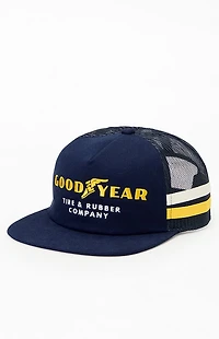 Brixton Goodyear Service Snapback Trucker Hat