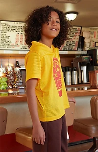 PacSun Kids Club Gold Mesh Soccer Jersey