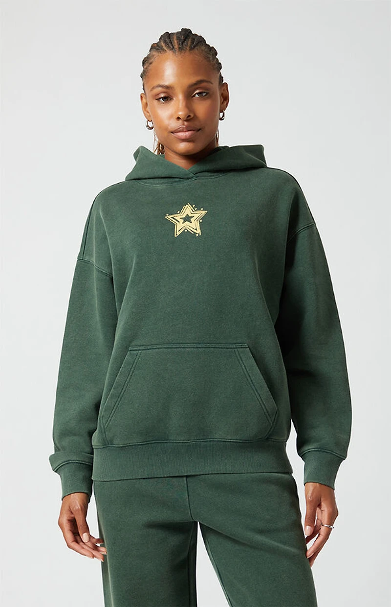 Pacsun Star Vintage Wash Hoodie