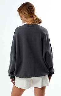 Coca Cola By PacSun Snow Globe Crew Neck Sweatshirt