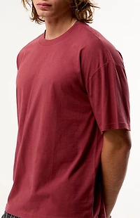 PS Basics Red Basic Oversized T-Shirt