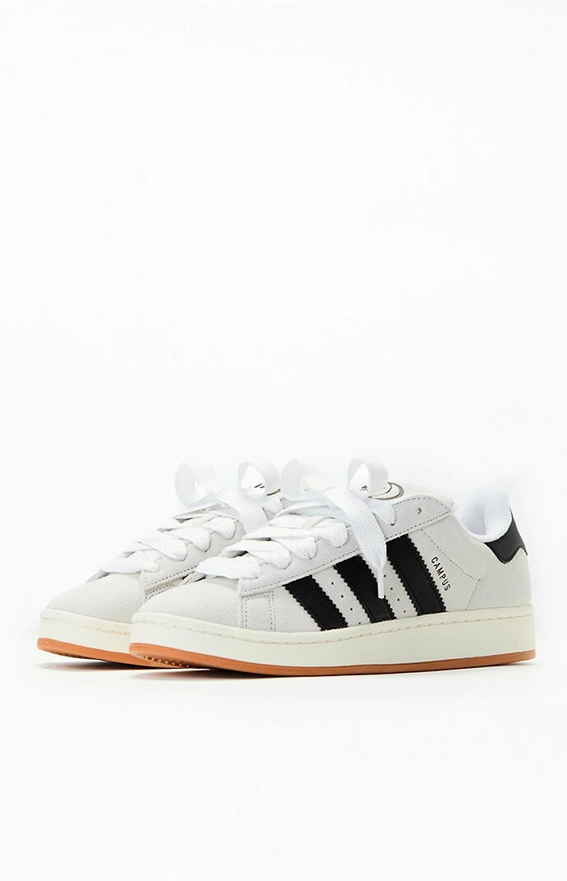 adidas Women's White & Black Campus 00s Sneakers