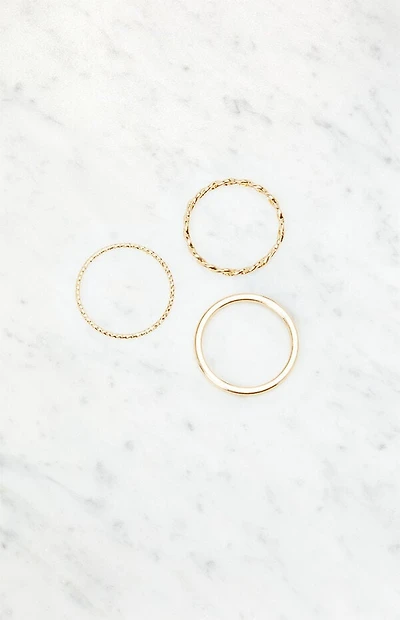 John Galt 3 Pack Rings