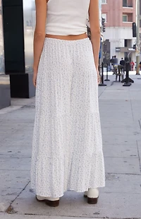 John Galt Floral Lizzy Maxi Skirt