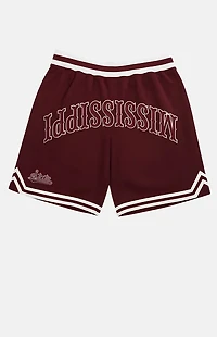 UPSIDE Mississippi State University Bulldogs Varsity Mesh Shorts