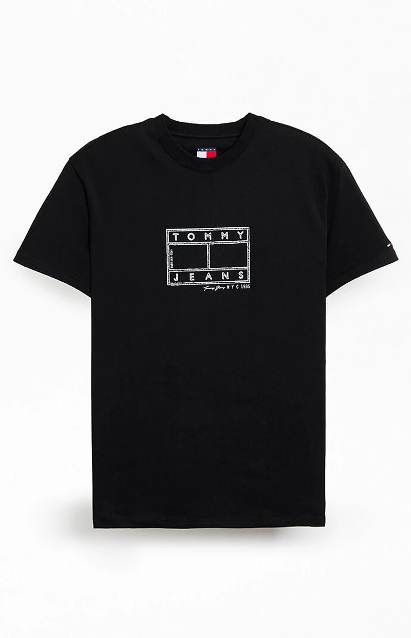 Tommy Jeans Center Flag Logo T-Shirt