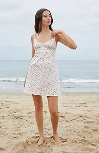 John Galt Floral Ariana Mini Dress