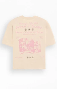 Pacsun Crown And Canvas Cropped Boxy T-Shirt