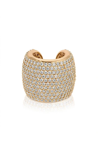 Ettika Crystal Statement Chunky Ear Cuff