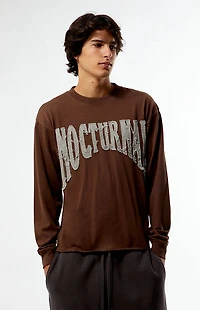 Pacsun Nocturnal Cropped Long Sleeve T-Shirt