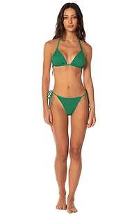 Maaji Sunflash Scrunch Reversible Tie Side Bikini Bottom