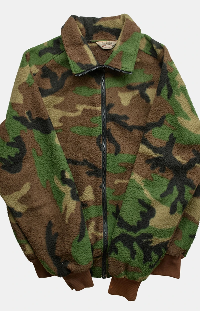 PS VINTAGE '90s Camo Fleece Jacket