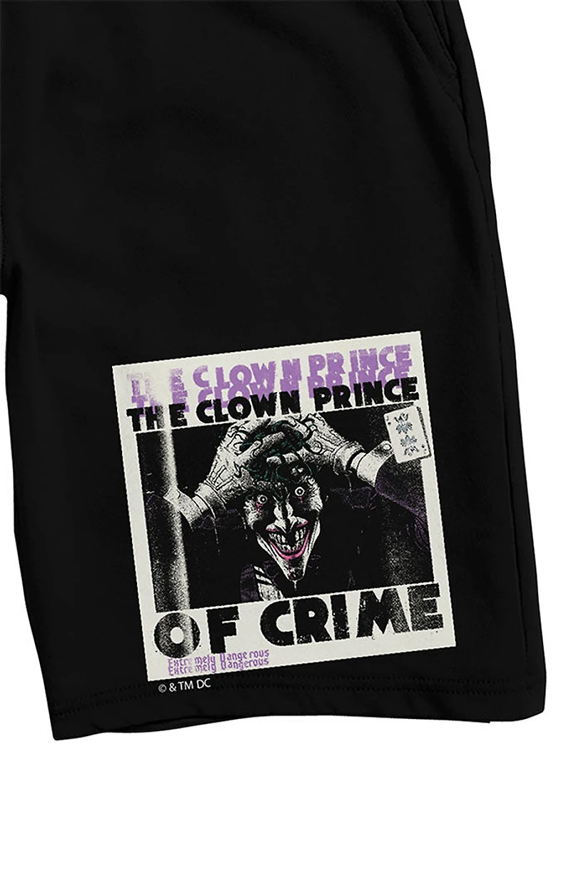The Joker Clown Prince Sweat Shorts