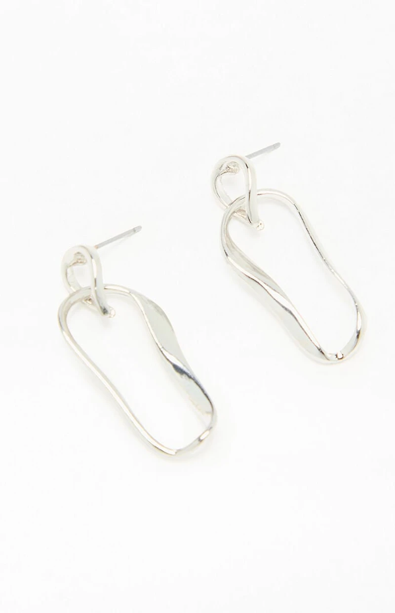 Pacsun Claire Metal Drop Earrings