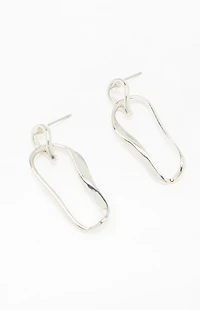 Pacsun Claire Metal Drop Earrings
